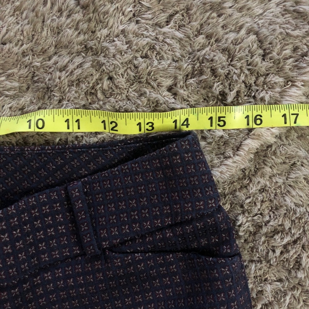 LOFT Women's Julie Skinny Mid Rise Work Pants 2 - Picture 3 of 8